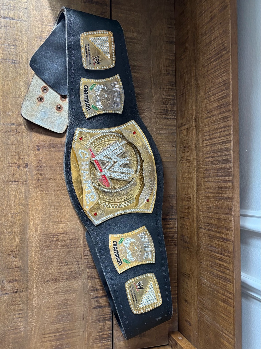 Wwe spinner belt